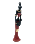 Bronze Mohamadi Dermé 20 cm rouge n°4