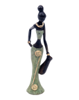 Bronze Mohamadi Dermé 20 cm vert n°7