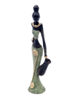 Bronze Mohamadi Dermé 20 cm vert n°7