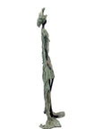 Bronze sans socle 55 cm vert et marron n°1 Bronzes d'Afrique