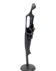 Abdoulaye's bronze 25cm black n°2