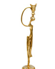 Abdoulaye's bronze 25cm gold n°2