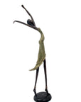 Bronze danseuse 55 cm vert n°1 Bronzes d'Afrique