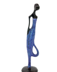 Abdoulaye's bronze 25cm purple n°6