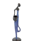 Abdoulaye's bronze 25cm purple n°8