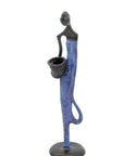 Abdoulaye's bronze 25cm purple n°8