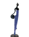 Abdoulaye's bronze 25cm purple n°9