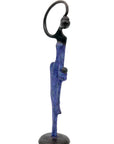 Abdoulaye's bronze 25cm purple n°10