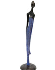 Abdoulaye's bronze 25cm purple n°11