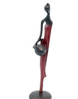 Abdoulaye's bronze 25cm red n°5