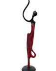 Abdoulaye's bronze 25cm red n°7