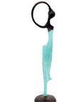 Abdoulaye's bronze 25cm turquoise n°5