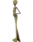 Bronze Issouf 55 cm vert n°1 Bronzes d'Afrique