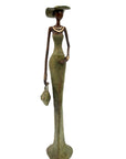 Bronze Issouf 55 cm vert n°4 Bronzes d'Afrique