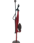 Bronze d'Abdoulaye 35cm rouge n°2