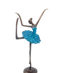 Ballerine 25 cm bleu n°1