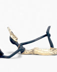 Bronze allongé 20 cm doré n°11