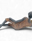 Bronze allongé 20 cm marron n°1