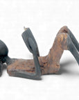 Bronze allongé 20 cm marron n°3