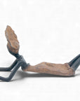 Bronze allongé 20 cm marron n°6