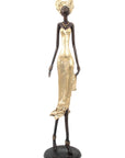 Bronze Issouf 70 cm doré n°1