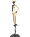 Bronze Issouf 70 cm doré n°3