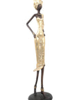 Bronze Issouf 70 cm doré n°3