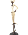 Bronze Issouf 70 cm doré n°3