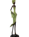 Bronze Issouf 70 cm vert n°1