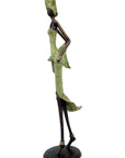 Bronze Issouf 70 cm vert n°1