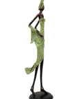 Bronze Issouf 70 cm vert n°1