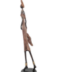 Bronze Issouf 80 cm marron n°2