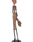 Bronze Issouf 80 cm marron n°2