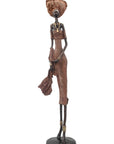 Bronze Issouf 80 cm marron n°2