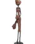 Bronze Issouf 80 cm marron n°2