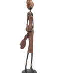 Bronze Issouf 80 cm marron n°2