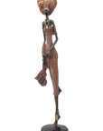 Bronze Issouf 80 cm marron n°2