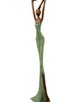 Bronze Issouf 55 cm vert n°2