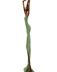 Bronze Issouf 55 cm vert n°2
