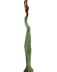 Bronze Issouf 55 cm vert n°2