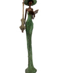 Bronze Issouf 55 cm vert n°5