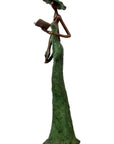 Bronze Issouf 55 cm vert n°5