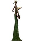 Bronze Issouf 55 cm vert n°5
