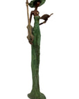 Bronze Issouf 55 cm vert n°5