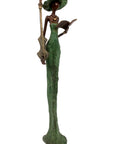 Bronze Issouf 55 cm vert n°5