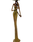 Bronze Issouf 55 cm vert n°6