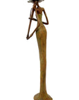 Bronze Issouf 55 cm vert n°6