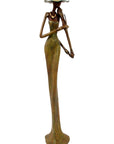 Bronze Issouf 55 cm vert n°6