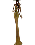 Bronze Issouf 55 cm vert n°6