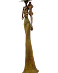 Bronze Issouf 55 cm vert n°6